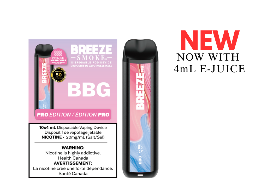 Breeze Pro Disposable 4mL S50 2000 Puffs The Green Hex Vapes Breeze Pro Disposable 4mL S50 2000 Puffs The Green Hex Vapes